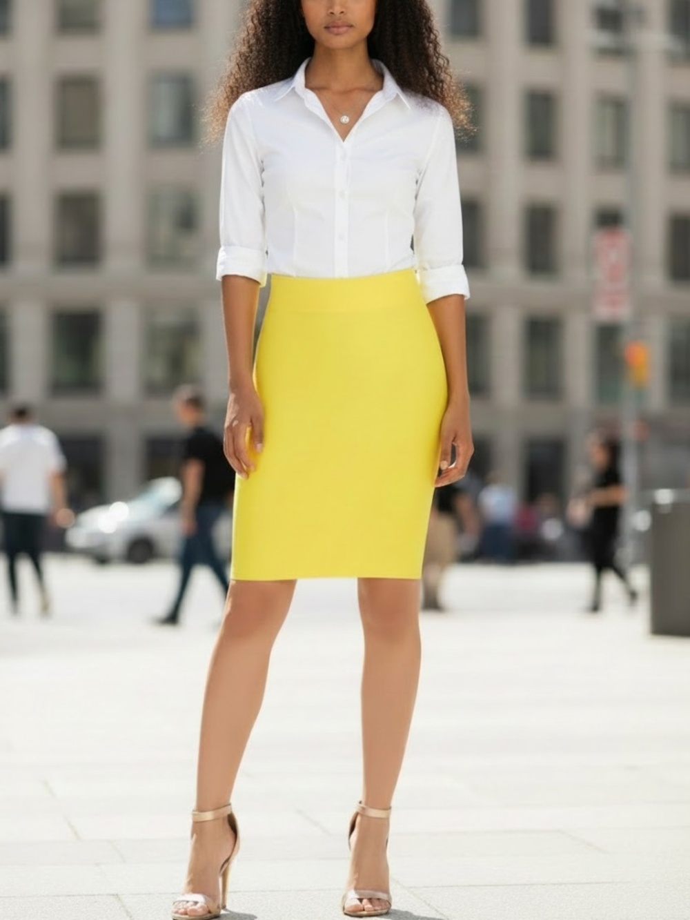 Hour Glass Pencil Skirt